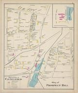 Concord City - Prospect Hill, New Hampshire State Atlas 1892 Uncolored